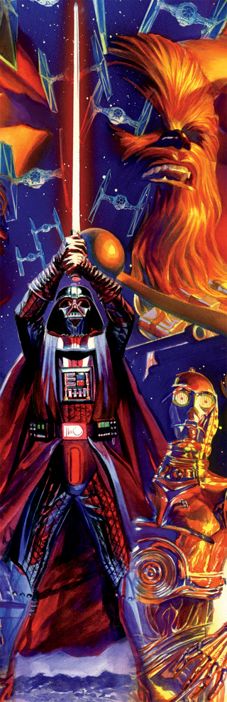 Illustration for article titled A First Look At The Brand New Comic Star Wars (With Darth Vader Illustrated By Alex Ross!)